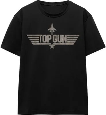 Produktbild von Top Gun - T-Shirt für Herren/Damen Uni TV15871 (XXL) (Schwarz)