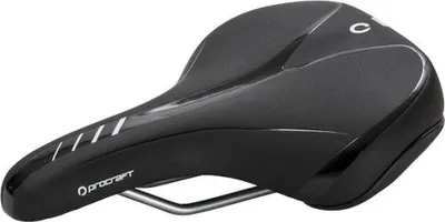 Produktbild von Procraft Sattel Comfort Plus Lady 262 x 192 mm schwarz - komfortabler Damensa...