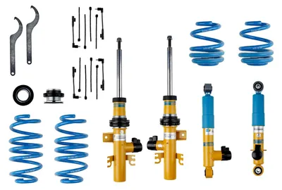 Obrázok produktu pre BILSTEIN 49-254778 Kompletná sada tlmičov s pružinami predná náprava, zadná náprava