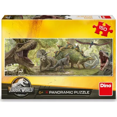 Produktbild von DINO Panoramapuzzle Jurassic World 150 Teile