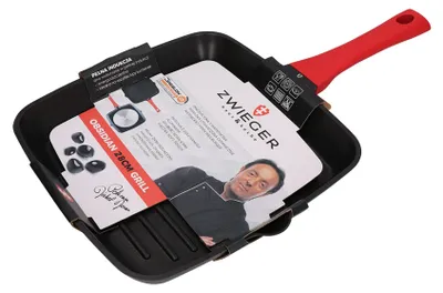 Produktbild von Zwieger Obsidian Patelnia 28Cm Grillowa Non-Stick