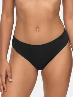 Produktbild von NUR DIE Damen Slip Mini 5er Pack - schwarz - Größe 40-42
