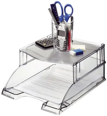 Obrázek produktu pro Esselte Leitz 52340092 - 254 mm - 265 mm - 70 mm - 200 g - Grau - Durchscheinend - Polystyrene