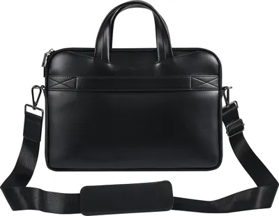 Image de UNIQ Accessory Sacoche en cuir pour ordinateur portable 13 pouces - Noir