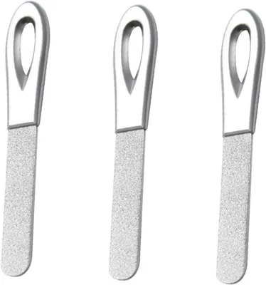 Produktbild von Nagelfeile Set 3 Stück, Doppelseitig, Für Maniküre Und Pediküre, Professionelle Nagelbearbeitung