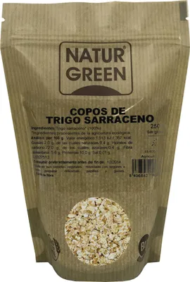 Image de Naturgreen Flocons de Sarrasin250g S-Gluten