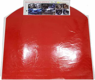 Immagine prodotto di Adesivi Riflettenti Per Cerchi Da 17" Rossi
