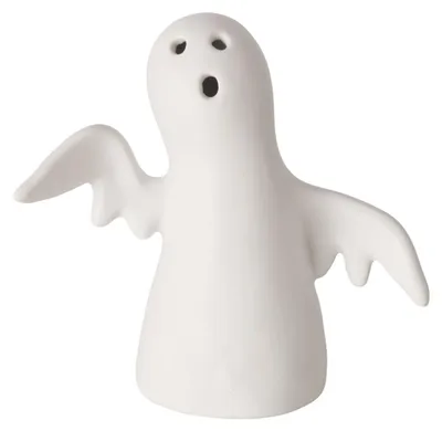 Produktbild von Boltze GHOSTIE Dekofigur aus Porzellan, weiß, 5,4 cm breit, 11,8 cm hoch