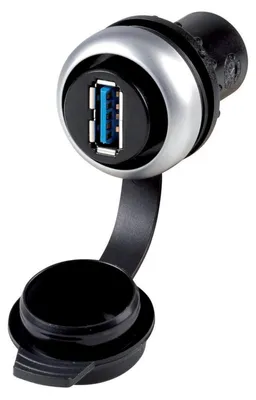 Zdjęcie produktu dla Einbaudose USB 3.0 M22-USB (147539)
