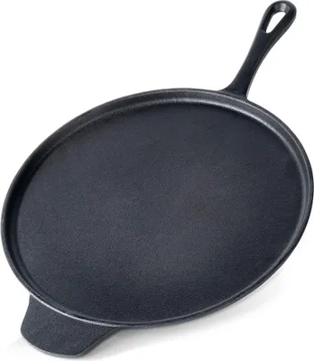Produktbild von HIT Gusseisenpfanne Pizzapfanne Pancakes-Pfanne 30 cm induktionsgeeignet