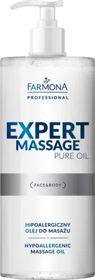 Produktbild von Farmona | Massageöl Expert Massage - 500 Ml - Hypoallergen - Für Empfindliche Haut - Pflege Und Entspannung