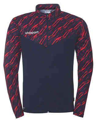 Productafbeelding van Uhlsport Progressive 28 Polyesterjas voor kinderen - Marineblauw / Rood