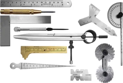 Produktbild von PAULIMOT Mess- und Lehren-Set, 11-teilig