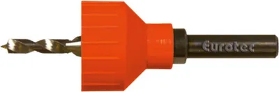 Produktbild von Eurotec Drill-Stop mit Kappe orange Bohr-Ø 4,7 mm