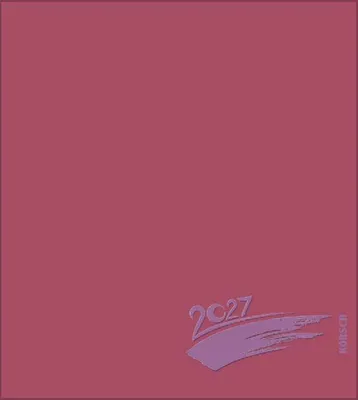 Produktbild von Foto-Malen-Basteln Bastelkalender bordeaux 2027