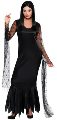 Produktbild von Morticia Addams Adult Costume - Size L