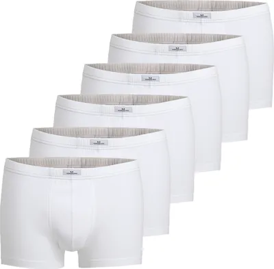 Produktbild von Götzburg Boxershorts Herren 6er Pack Unterhosen, Männer Unterwäsche aus hochwertiger Baumwolle Größe: 5