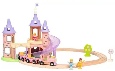 Obrázek produktu pro BRIO 33312, Hrad, Disney Princess Castle Set, 0,3 rok/roky, Vícebarevný, Dřevo