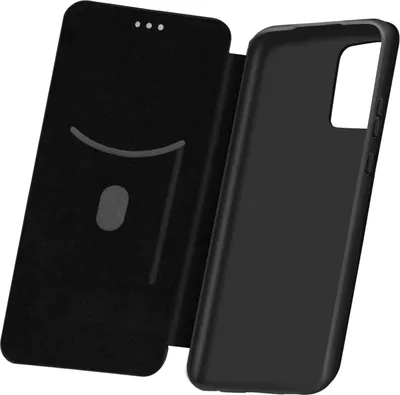 Zdjęcie produktu dla Etui Avizar, karbonowe, z klapką i podstawką, do telefonu Samsung Galaxy A52 / A52s, kolor czarny