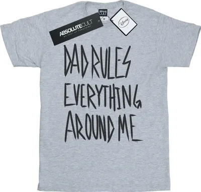 Produktbild von Disney - "The Lion King Dad Rules Everything" T-Shirt für Herren BI32367 (L) (Grau)