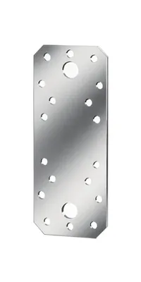 Produktbild von Flachverbinder Länge 180 mm Breite 40 mm Stärke 2,5 mm Stahl sendzimir verzinkt