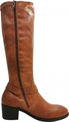 Imagen del producto de Zapatos de mujer Rieker, botas, cremallera, color marrón, estilo casual