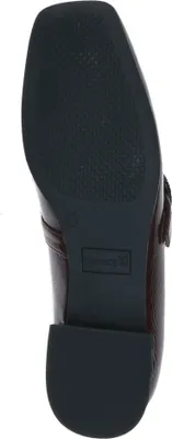 Produktbild von Caprice Damen Ballerinas aus Leder mit Trapezabsatz Weite G 9-22100-45, Größe:39 EU, Farbe:Rot