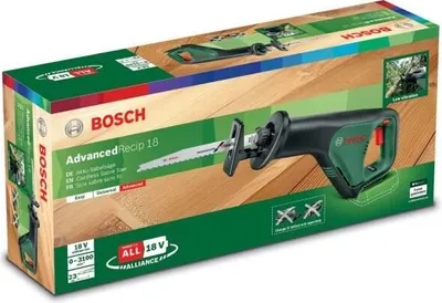 Imagen del producto de Sierra recíproca, Bosch AdvancedRecip 18, a batería, con bajas vibraciones y alta estabilidad