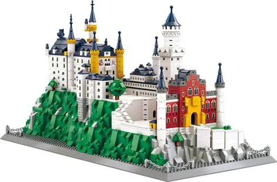 Produktbild von Wange 6226 – Schloss Neuschwanstein, Deutschland | 1969 Teile | Architekturbausatz
