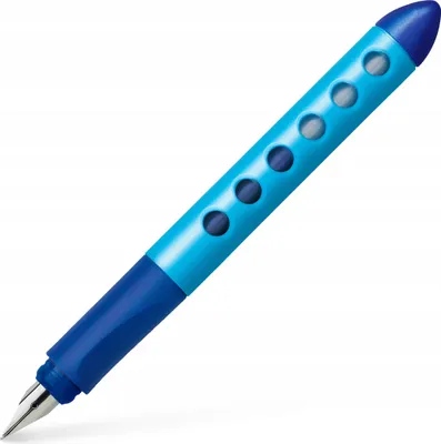 Zdjęcie produktu dla Faber-Castell Scribolino, Niebieski, Niebieski, Plastik, Stal irydowa, Leworęczny, 1 szt.