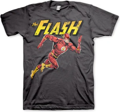 Produktbild von The Flash Running T-shirt - Small - Dark-Grey