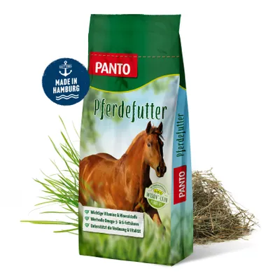 Produktbild von PANTO Heucobs 25kg - funktionales Pferdefutter für ältere und kranke Pferde staubarm