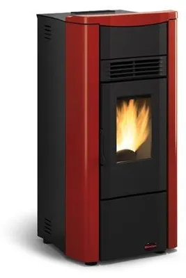 Immagine prodotto di Stufa a pellet struttura in acciaio 7 kW Giusy Evo 7 Bordeaux Nordica Extraflame - Red