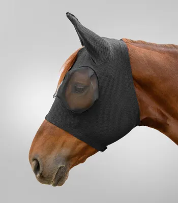 Produktbild von Fliegenmaske Puck Breath schwarz VB