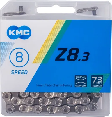 Obrázek produktu pro řetěz KMC Z8 stříbrno-šedý 114čl. BOX