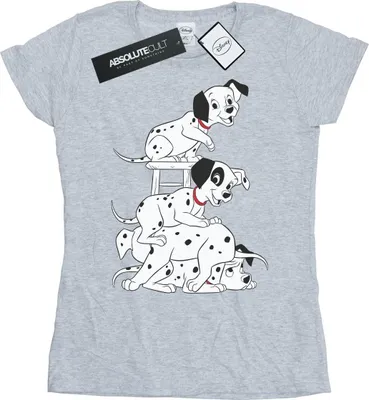 Produktbild von Disney - "101 Dalmatians" T-Shirt für Damen BI14865 (XL) (Grau)