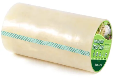 Obrázok produktu pre TRANKIELO® - 20 cm x 25 m fóliová páska - Extra silná opravná páska - Odolná voči UV žiareniu - Vhodná na opravu fólií a plastov, napríklad v skleníkoch