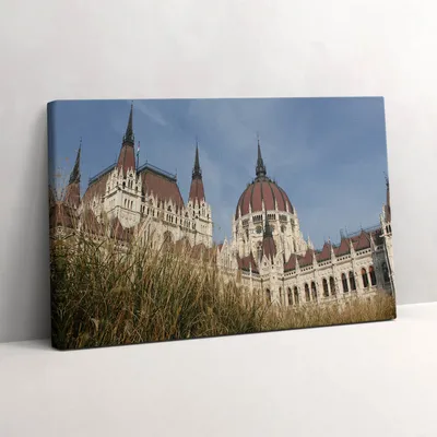 Produktbild von Das Parlament in Budapest – Leinwandbild Wandbild – 60x40 cm – Leinwandbilder – Wandbilder – Schlafzimmer – Flur