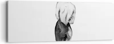 Produktbild von Bild auf Leinwand - Leinwandbild - Einteilig - Aquarell Frau Nacktheit - 90x30cm - Wand Bild - Wanddeko - Wandbilder - Leinwanddruck - Bilder - Wanddekoration - Leinwand bilder - AB90x30-4721