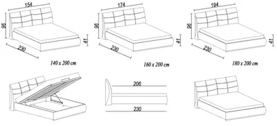 Produktbild von Wasserbett Betten Polster Ehe Doppel Hotel Wasser Designer Komplett Leder Bett
