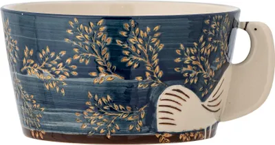 Produktbild von Hezha Schale, Blue, Steingut