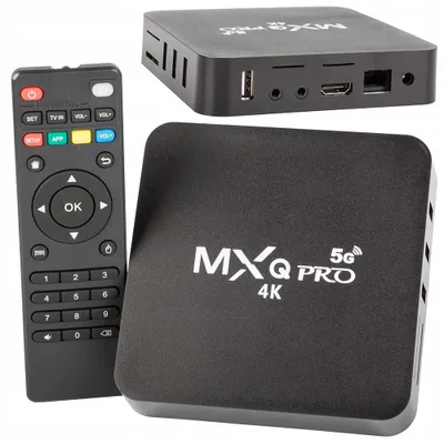 Produktbild von Smart TV Android Multimedia-Player 4K 8Gb Hdmi Usb Wi-Fi Kodi Box MXQ PRO 4K 5G