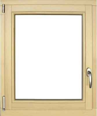 Produktbild von Holzfenster Kiefer lackiert 750x900 mm DIN Links