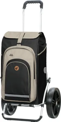 Produktbild von Andersen SHOPPER MANUFAKTUR Einkaufstrolley Royal Shopper Hydro 2.1 Black schwarz 113cm