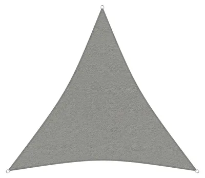 Produktbild von sunprotect 83227 Professional Sonnensegel 5 x 5 x 5 m Dreieck wind- & wasserdurchlässig, grausilber
