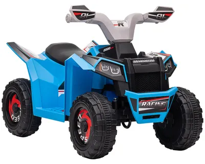 Produktbild von Elektro-Kinderquad, 2,5 km/h, Vorwärts- & Rückwärtsgang, für 18-36 Monate, Blau