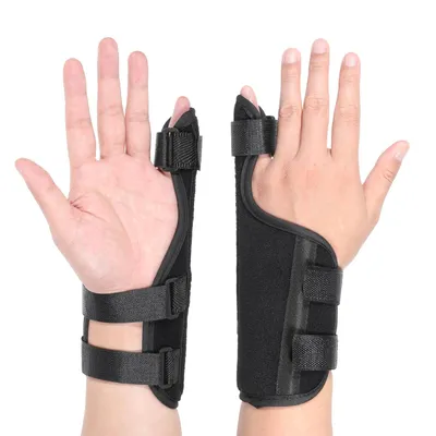 Produktbild von Kleinfinger Schiene verstellbar, Fingerbandage mit Aluminiumstütze, atmungsaktiv, Unterstützung für Alltag & Fingerstabilisierung
