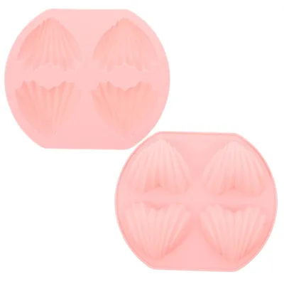 Produktbild von Muffinbackform Silikon - 2 Stück - Herzform - Antihaft - 40x23x1.5CM - Niedriger Energieverbrauch - Schnelles Erhitzen - Backform