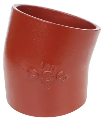 Produktbild von PREIS SML Bogen 15 DN125, Gusseisen, muffenlos, 1 Stk.