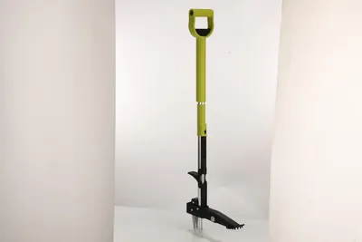 Unkrautentferner, 4-Klauen Edelstahl, Teleskopstiel 100-120 cm